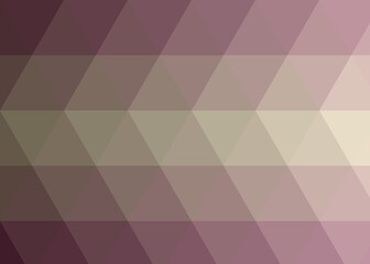 Obraz premium Abstract color Low-Polygones Generative Art background illustration