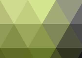 Abstract color Low-Polygones Generative Art background illustration