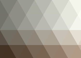 Fototapeta premium Abstract color Low-Polygones Generative Art background illustration