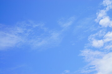 青空と白い雲