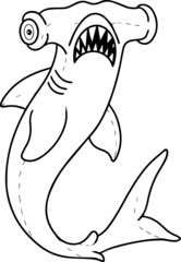 Shark Tattoo Stencil Vinyl Cutter Cricut