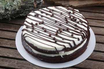 sweet cake as celebration dessert