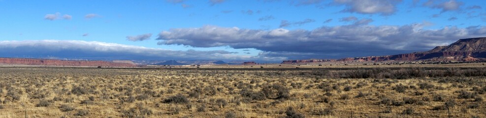 View from Highway 40 (also Route 66) in New Mexico