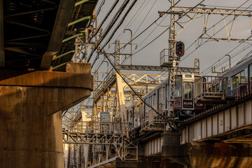 Fototapeta premium 電車