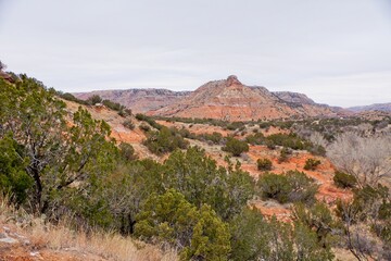 Palo Duro Canyon State Park in Texas USA