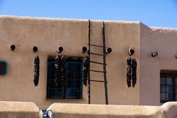 Traditional building in Taos NM