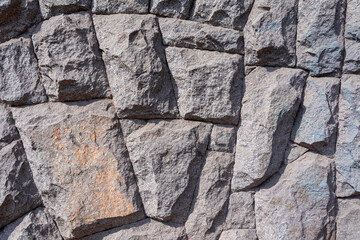 Stone Wall Textured Surface for Background, Texture or Wallpaper.