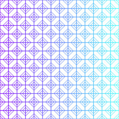 Abstract seamless pattern made with lines and shapes, blue background, design for wallpaper, background fills, card, banners