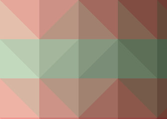 Abstract color Low-Polygones Generative Art background illustration