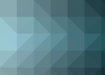 Abstract color Low-Polygones Generative Art background illustration