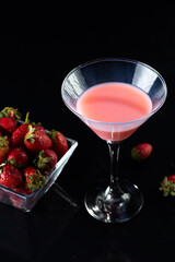 Trago de frutilla natural  con splash