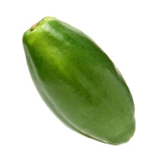 Papaya fruit isolated on a white background