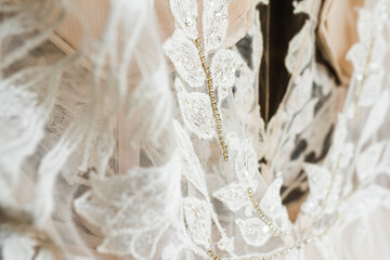 white lace fabric
