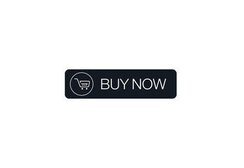 Buy Now icon with cart icon. Shopping Cart icon, Vector illustration