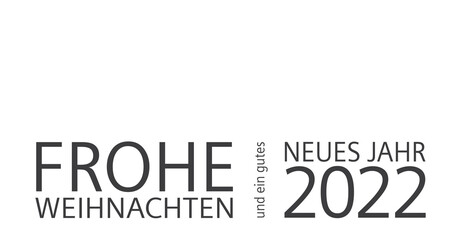 Frohe Weihnachten 2022 Text Gestaltung Schriftzug für Weihnachtskarten