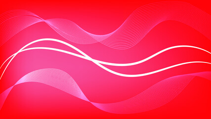 abstract red wave background