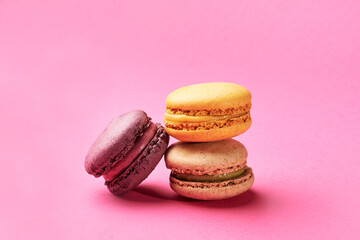colorful macaroons 