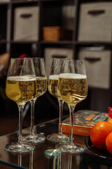 still life with wine
