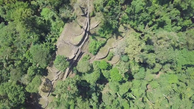 Sobrevuelo Drone Eje Central Teyuna - Ciudad Perdida Indigenas Colombia