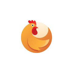 Rooster Chicken Logo Icon