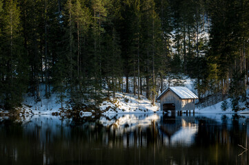 Die Hütte am See