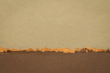 abstract landscape in pastel earth tones - a collection of handmade rag papers