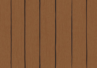 Obraz premium Retro old grunge vintage brown wooden plank wall texture abstract background vector illustration