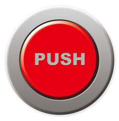 Circular button. Push button in 3D
Illustration of a red butom in 3D