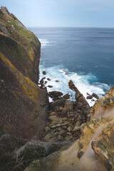 Coastal cliff