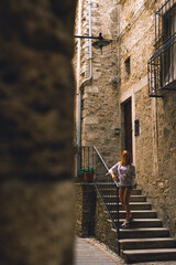 Narni (Terni, Umbria, Italy), medieval city: a typical old street