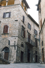Narni (Terni, Umbria, Italy), medieval city: a typical old street