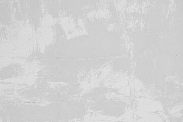 Subtle white washed wall texture background. Cool light soft grey pattern of concrete or cement...