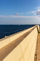 Fototapeta premium Mirador del Mediterrani, Barceloneta, Barcelona, Catalunza, Spain
