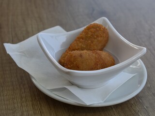 Tapa de croquetas 