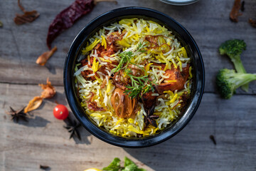 Indian biryani rice 