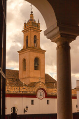 Tower of the Nuestra Señora de Las Nieves parish church