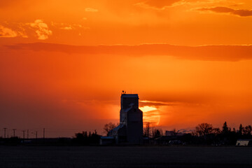 Grain Elevator Saskatchewan