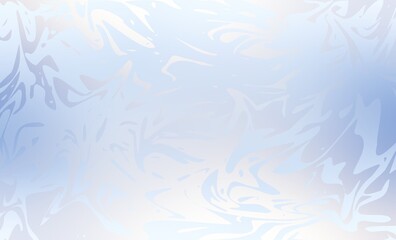 Fototapeta na wymiar Frost pattern formless light blue abstract background.