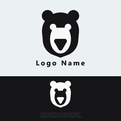 panda bear cartoon logo