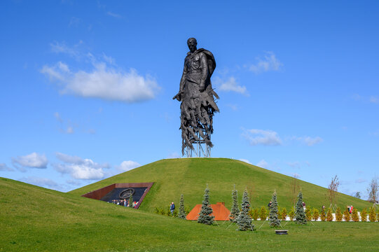 Rzhev Memorial to the Soviet Soldier, Khoroshevo, Rzhev district, Tver region, Russian Federation, September 20, 2020