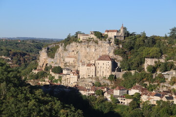 Fototapeta na wymiar Der französische Wallfahrtsort Rocamadour