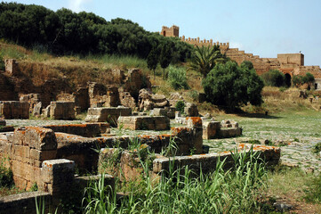 Kasbah Chellah in Rabat in Morocco