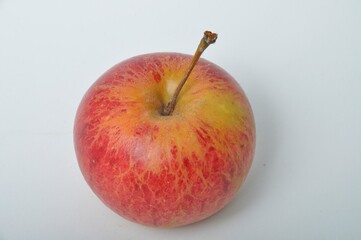 Apple on a white background