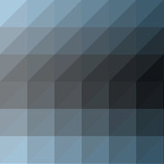 Abstract color Low-Polygones Generative Art background illustration