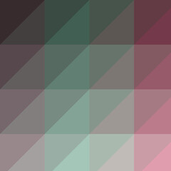 Abstract color Low-Polygones Generative Art background illustration