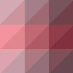 Fototapeta premium Abstract color Low-Polygones Generative Art background illustration