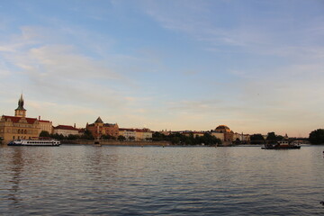 Obraz premium city charles bridge