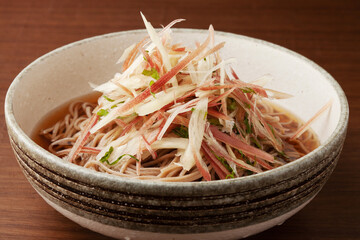 ミョウガ蕎麦