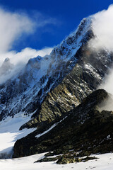 Grossglockner, the highest mountain in Austria, Hohe Tauern National Park, Europe