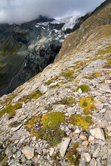 Mountain landscape in Hohe Tauern National Park, Austria, Europe